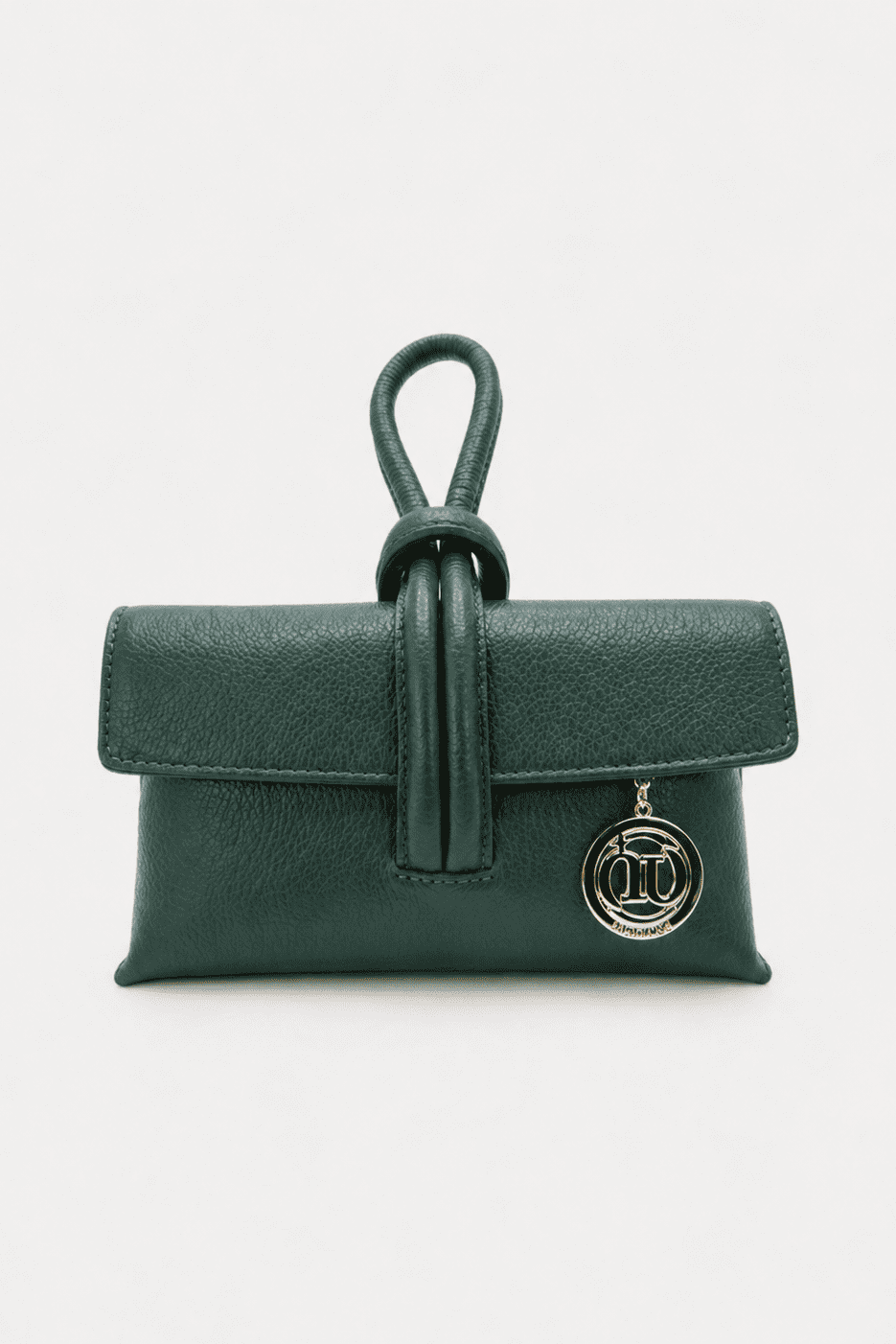 SOPHIE — Borsa a mano e tracolla in vera pelle verde | Made in Italy