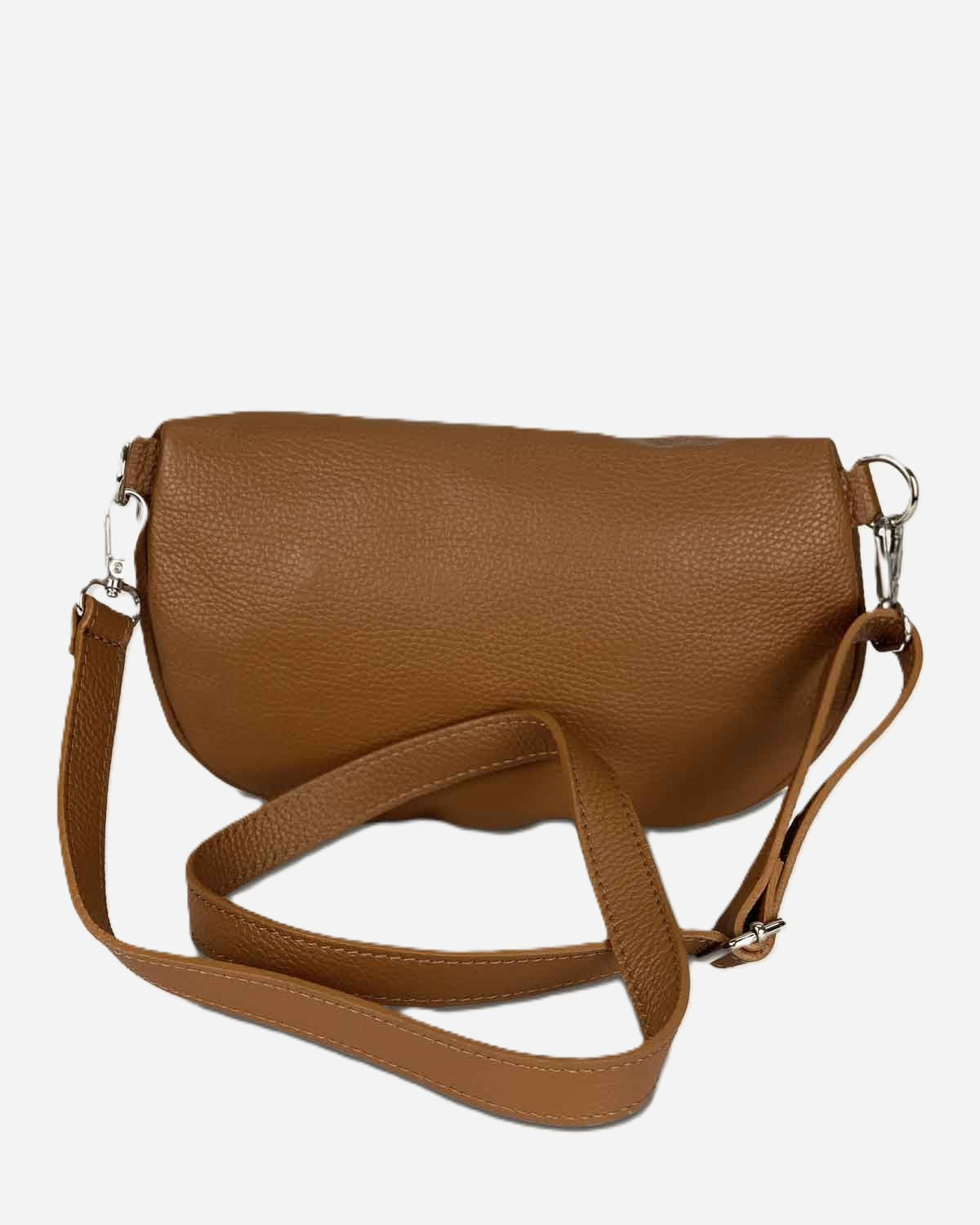 Marsupio Donna EMMA in Vera Pelle Marrone | Made in Italy