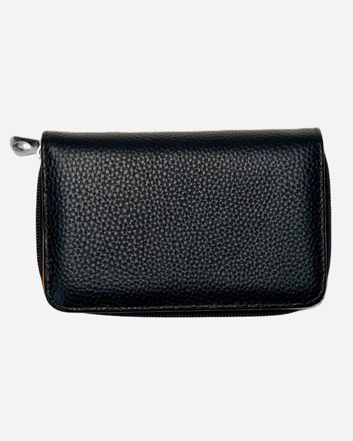 Portafoglio donna DEMETRA in vera pelle nero