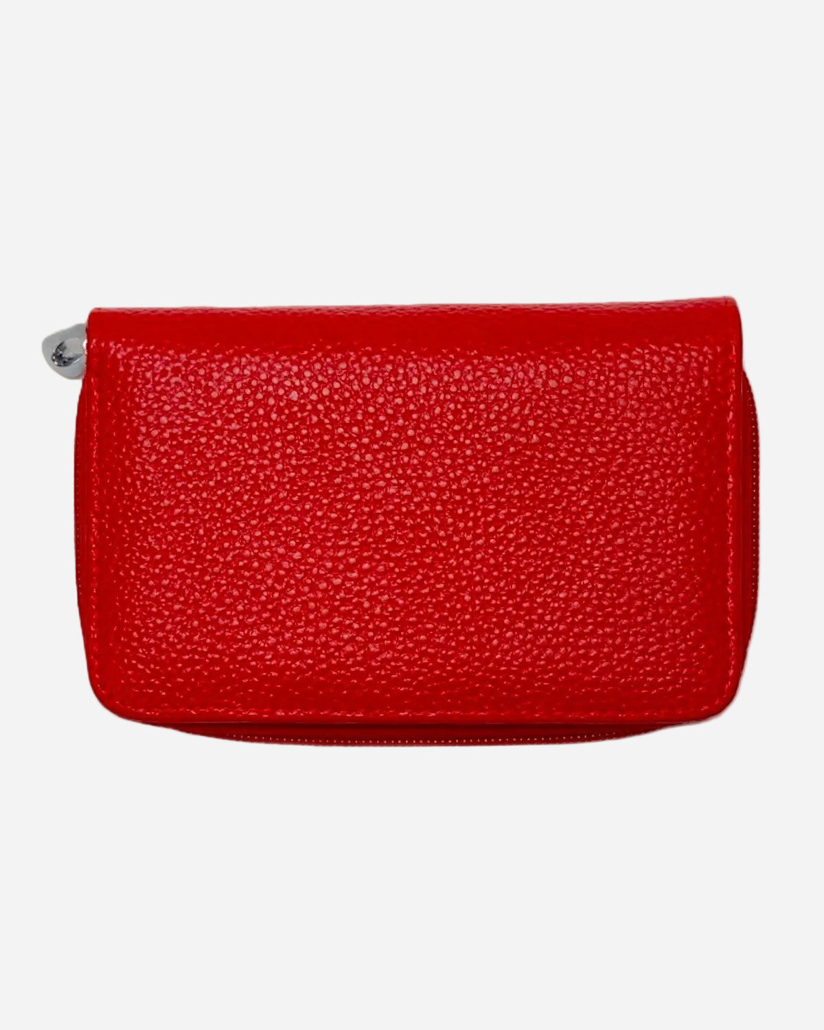 Portafoglio donna DEMETRA in vera pelle rosso
