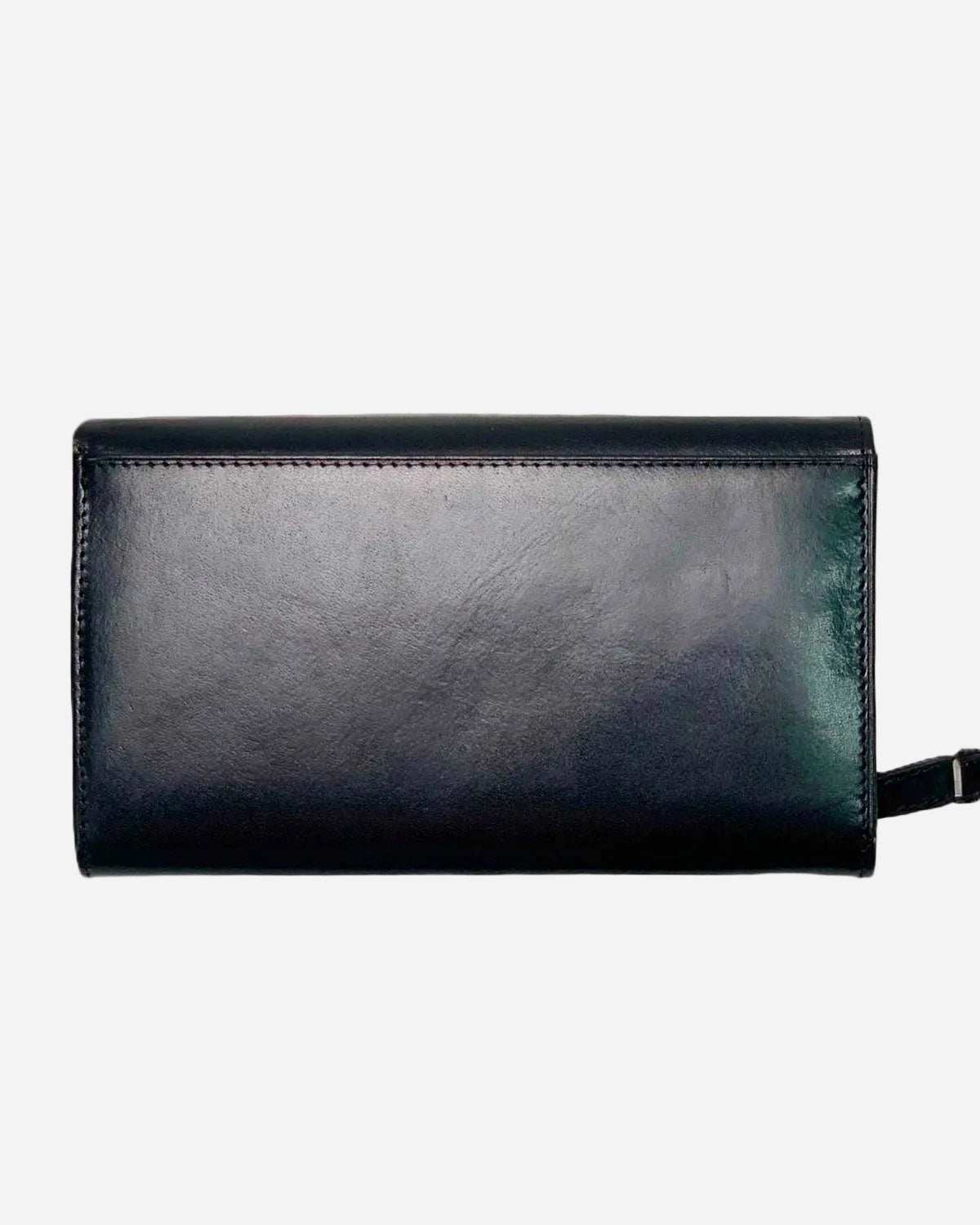Portafoglio donna ISIDE in vera pelle nero