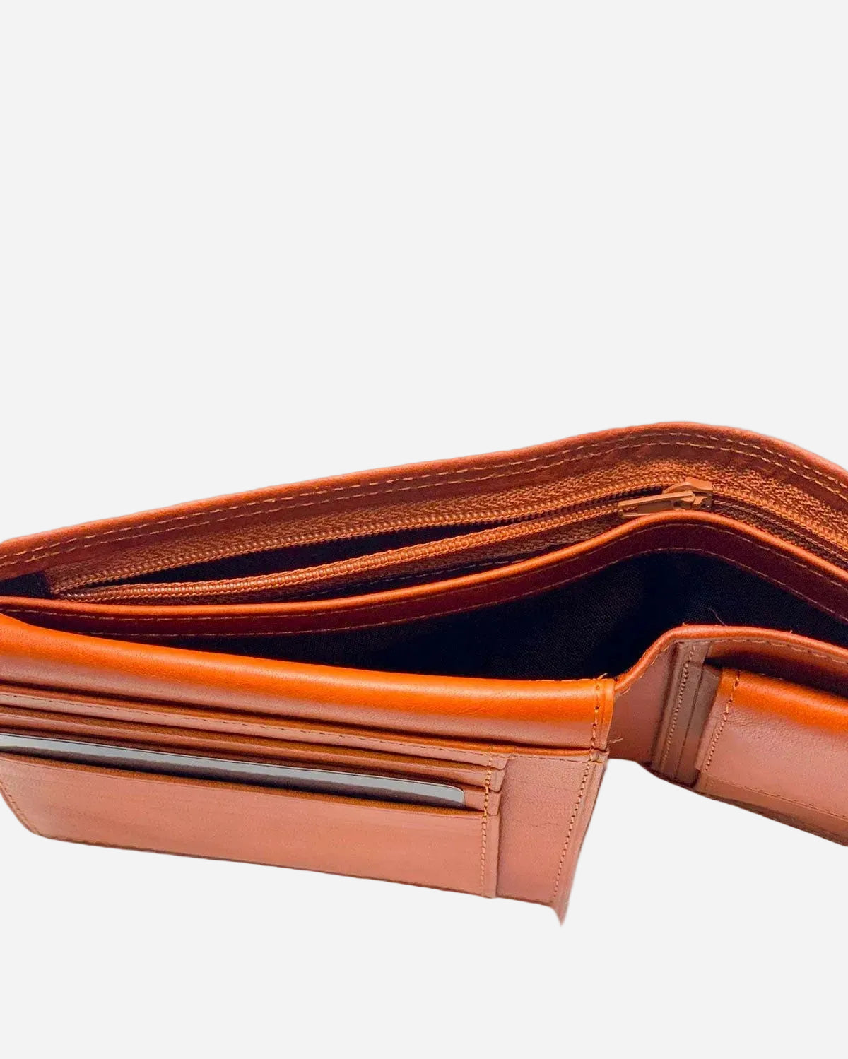 Portafoglio uomo ERCOLE in vera pelle cognac