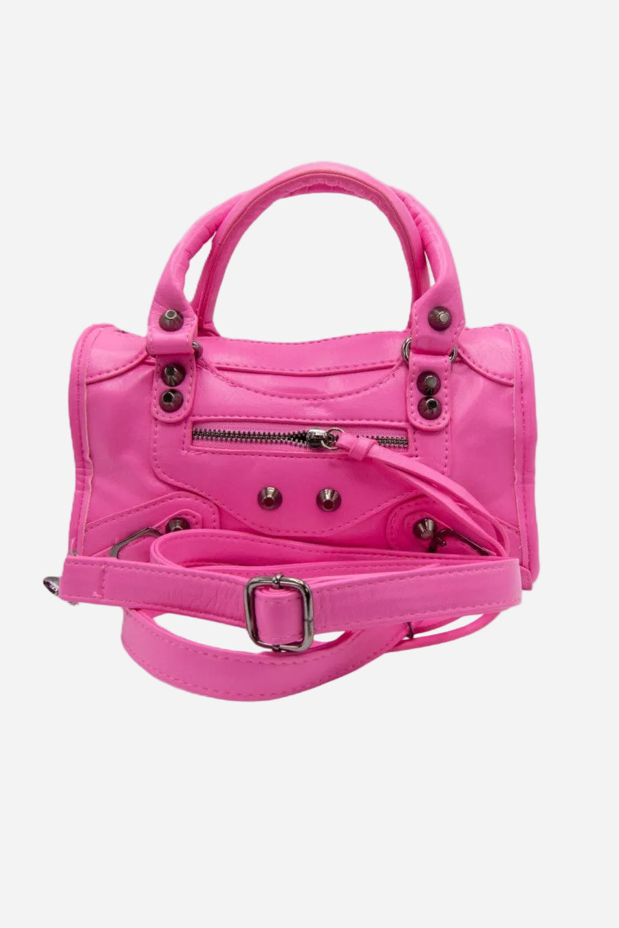 VYVA Barbie — Borsa a mano o tracolla in ecopelle rosa