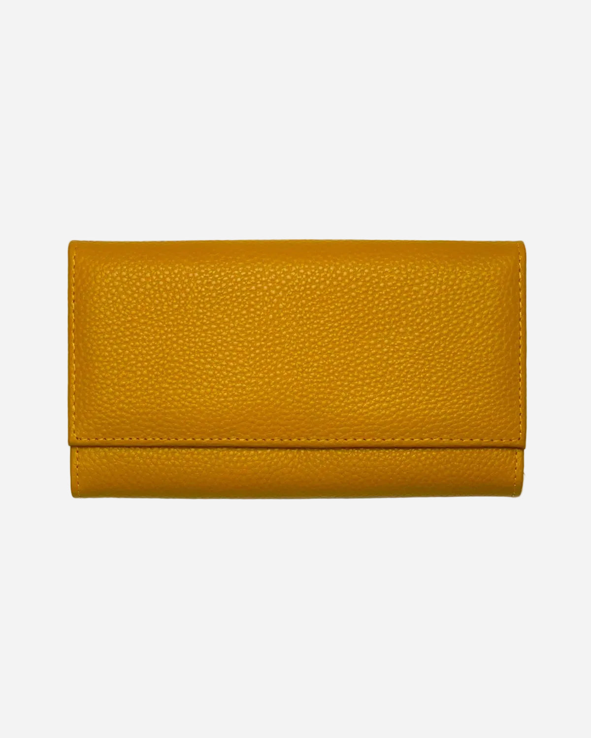 Portafoglio Portamonete Porta Carte donna Athena in vera pelle artigianale Giallo - Alidiluna