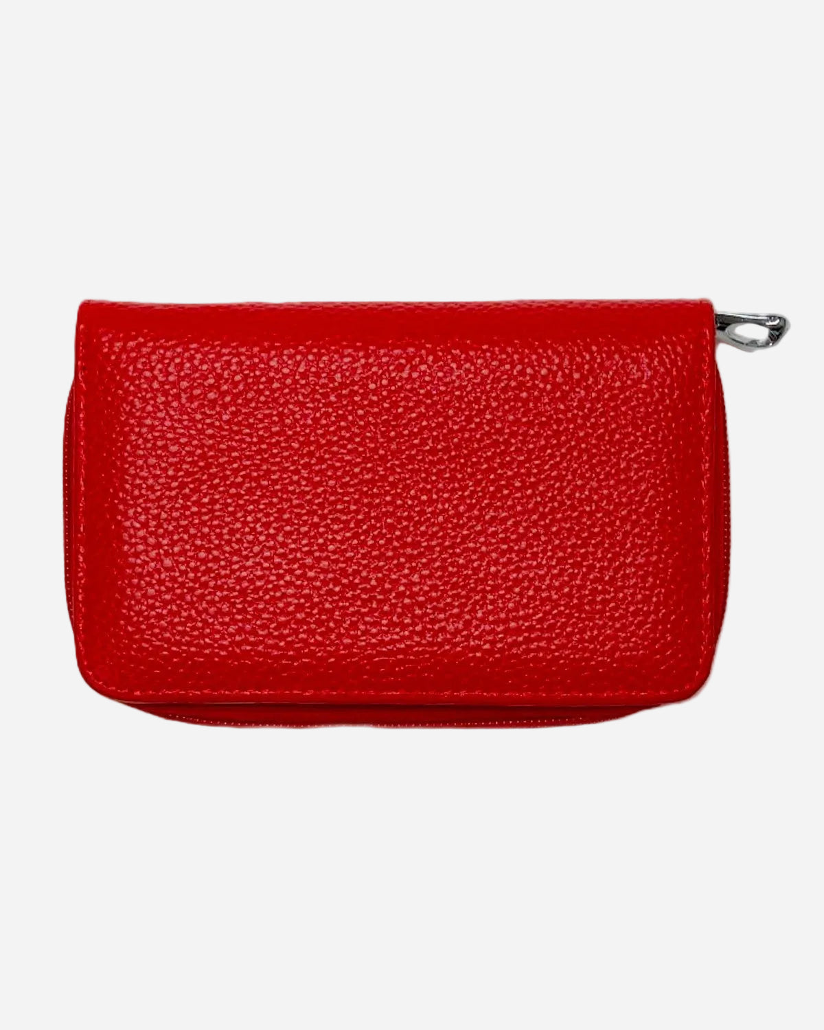Portafoglio donna DEMETRA in vera pelle rosso