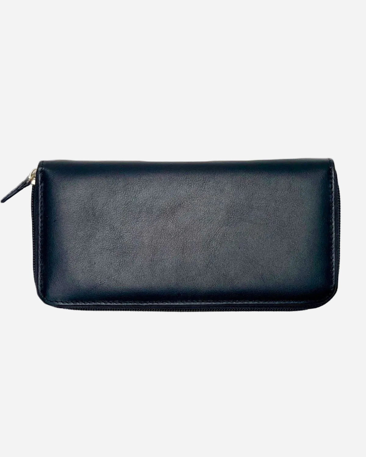 Minerva Women's Wallet, Coin Purse, Card Holder, Made of Genuine Handcrafted Leather, Black