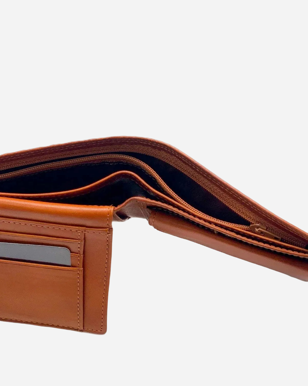 Portafoglio uomo ERCOLE in vera pelle cognac