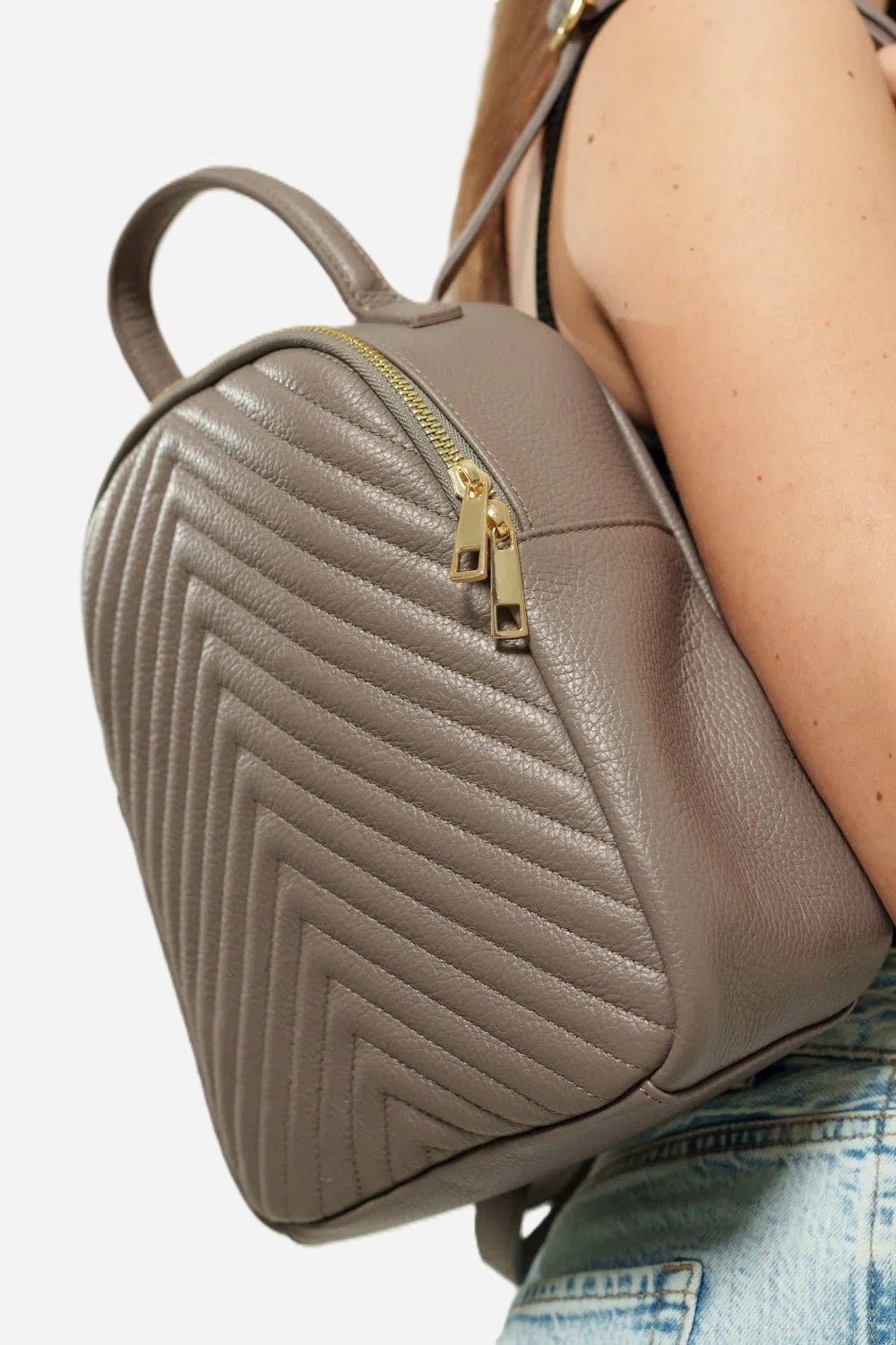 Zaino Donna CINZIA in Vera Pelle Smog | Made in Italy