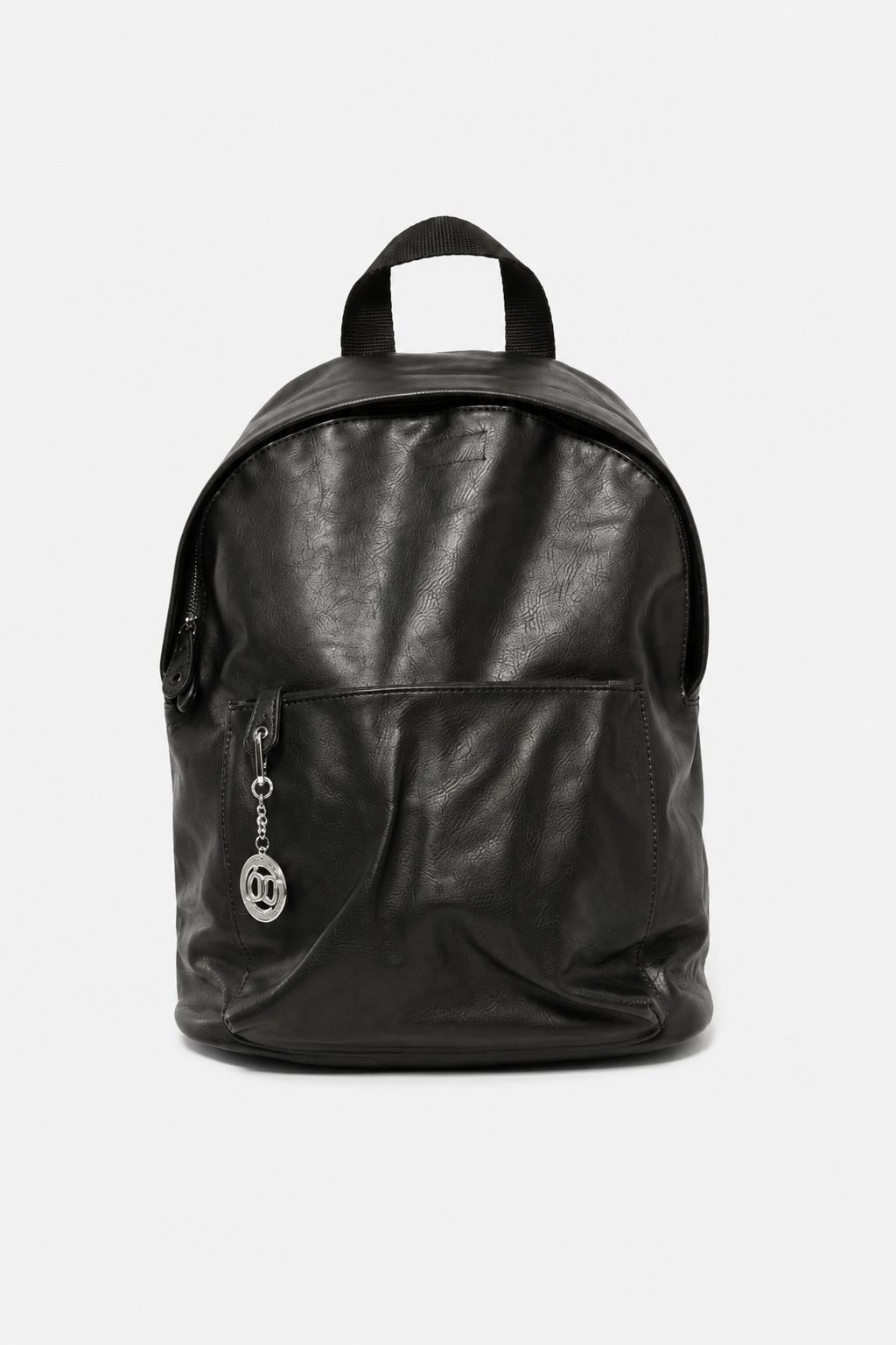 Zaino donna ARIANNA in ecopelle nero porta PC | Made in Italy