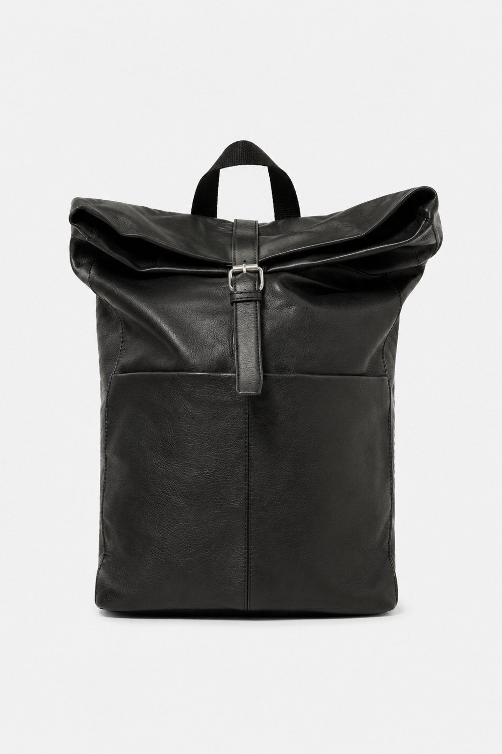 Zaino donna LEDA in ecopelle nero porta PC | Made in Italy